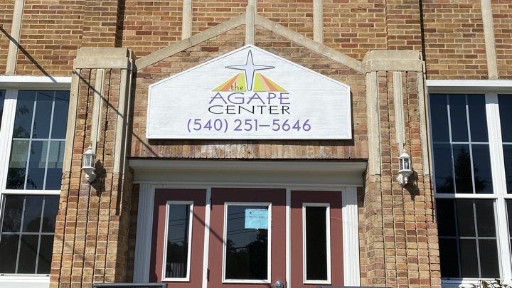 Logo for Agape Center NRV