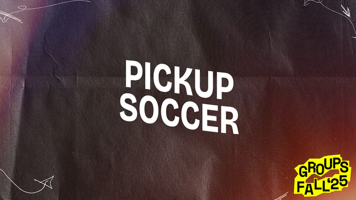Logo for Pickup Soccer Group
