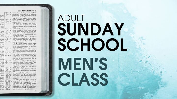 Logo for Sunday School: Men's Class