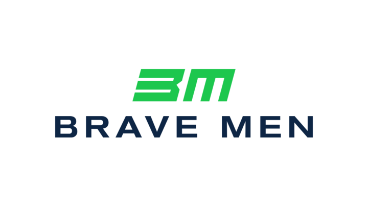 Logo for BRAVE MEN