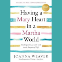 Logo for Having a Mary Heart in a Martha World - Online Book Club
