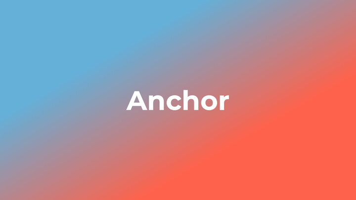 Logo for Anchor