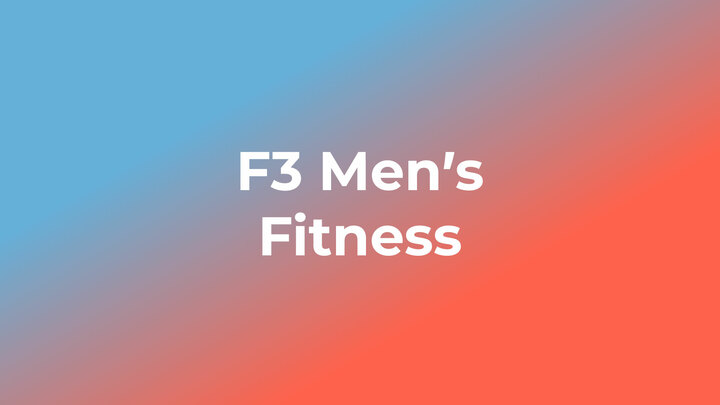 Logo for F3 Men's Fitness