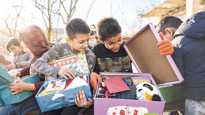 Logo for Samaritan's Purse (ShoeBox) Group