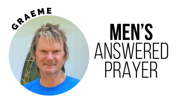 Logo for Answered Prayer Men's Group with Graeme Wilson (Tuesday mornings)