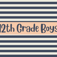 Logo for 12th Grade Boys 2026