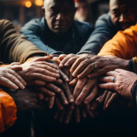 Logo for C.O.M.E.-Círculo de Oración Masculino en Español (L-M-M-J-V)