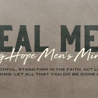 Logo for Real Men Men's Ministry