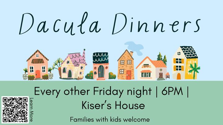 Logo for DACULA DINNERS