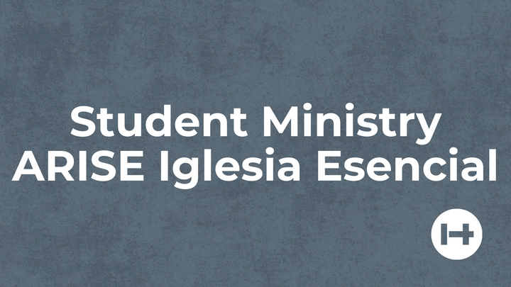 Logo for Student Ministry ARISE Iglesia Esencial