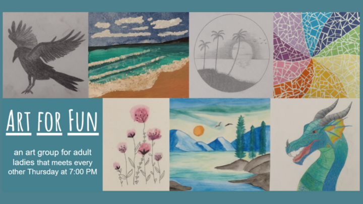 Logo for ART FOR FUN (Ladies Group)