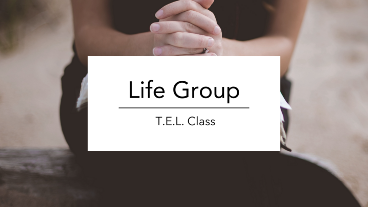 Logo for T.E.L. Life Group: Women 65 & Up