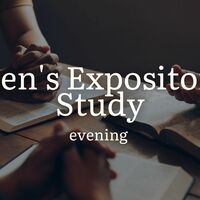 Logo for Men's Expository Study Evening: 1 Timothy