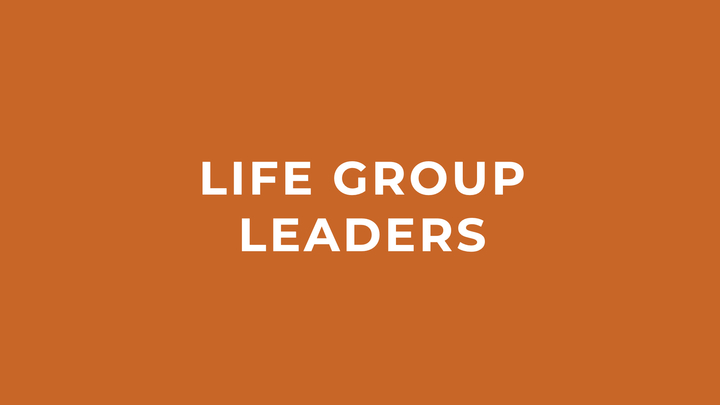Logo for Life Group Leaders