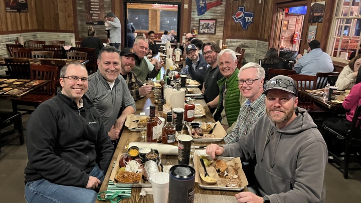 Logo for Men's BBQ & Whiskey Interest Group