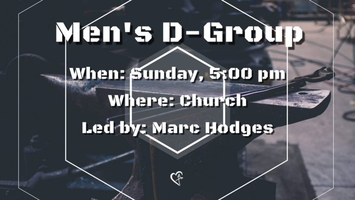 Logo for Men's D-Group - Marc Hodges - Sunday