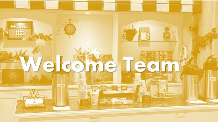 Logo for Welcome Team