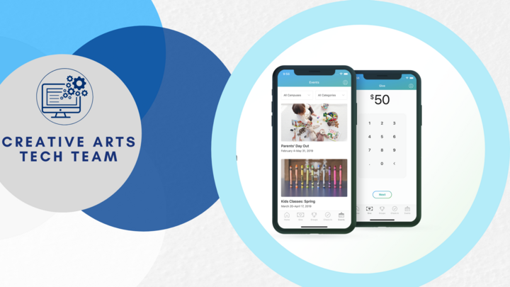 Logo for Creative Arts - Tech Team