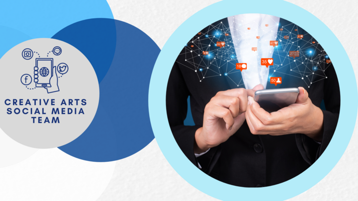 Logo for Creative Arts- Social Media Team