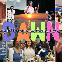 Logo for DAWN (Daily Affirming Women's Network)