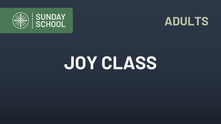 Logo for Adult S.S. – Joy Class