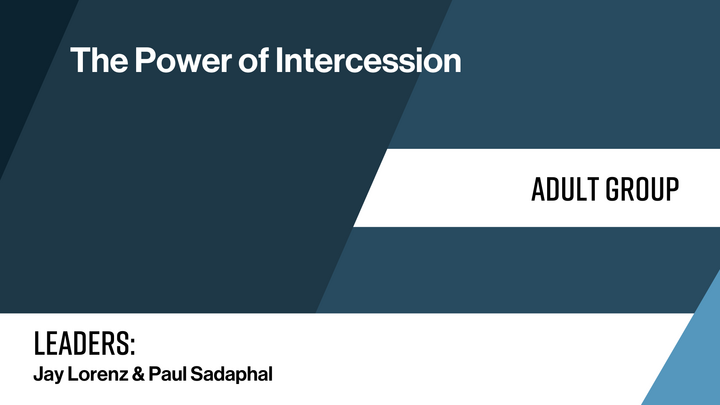 Logo for Adult :: Greenfield Location :: The Power of Intercession