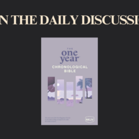 Logo for One Year Bible: Discussion