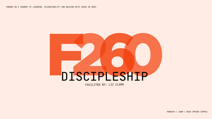 Logo for Monday Morning Women's Bible Study: F260 Discipleship