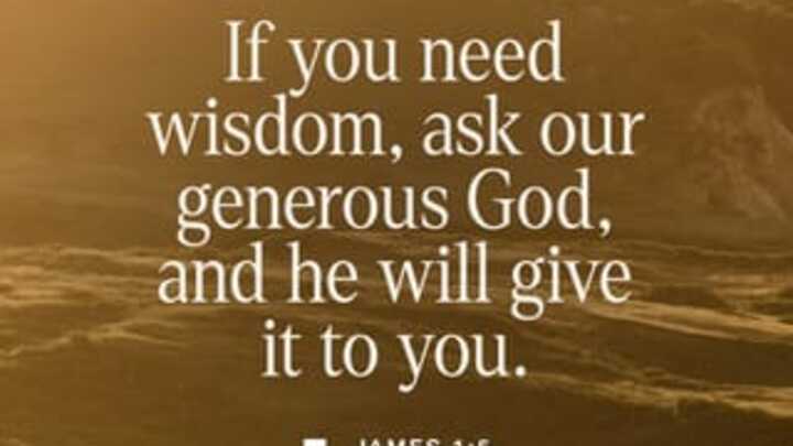 Logo for Men's Group - The Wisdom of God Study.