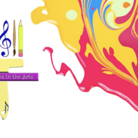 Logo for Adventures in the Arts - Volunteers