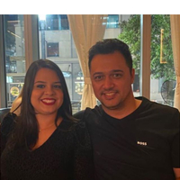 Logo for PG Azul - Thiago & Thaysnara