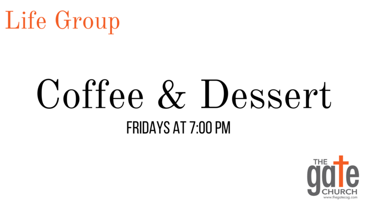 Logo for Coffee & Dessert