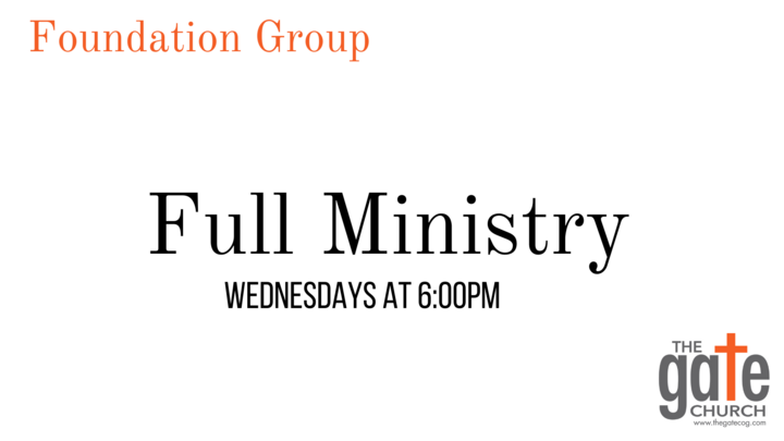 Logo for Full Ministry