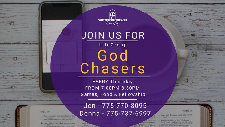 Logo for God Chasers Lifegroup
