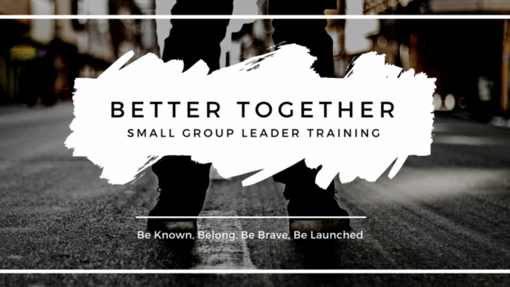 Logo for Small Group Leader Training Jan 2024