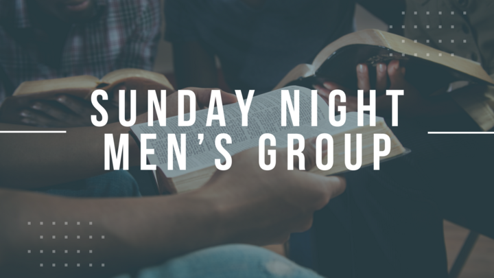 Logo for Sunday Night Men's Group: The Gospel Centered Life
