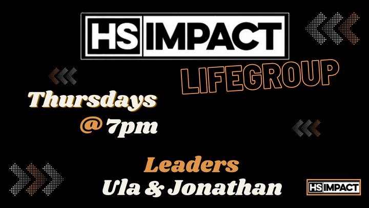 Logo for High School Impact Lifegroup