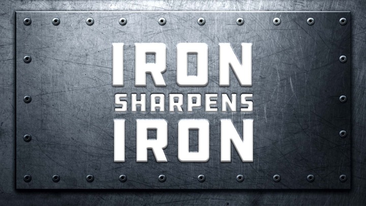 Logo for Iron Sharpens Iron