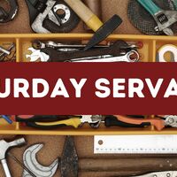 Logo for Saturday Servants
