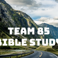 Logo for TEAM 85 Guys Bible Study | Tomball