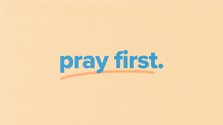 Logo for Pray First