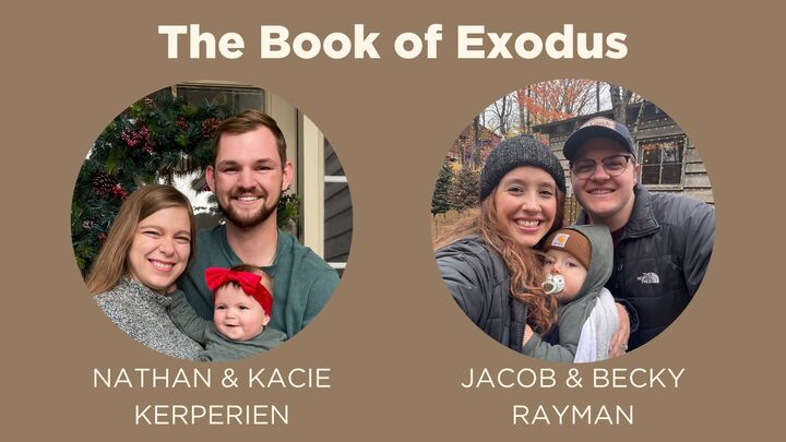 Logo for The book of Exodus with the Kerperiens & Raymans