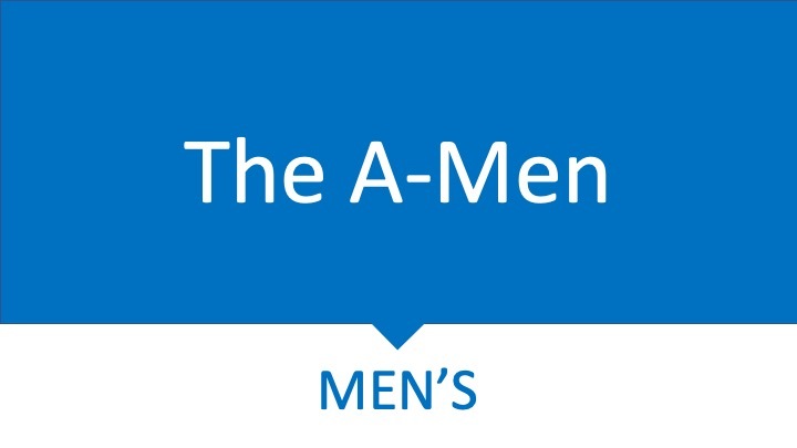 Logo for The A-Men