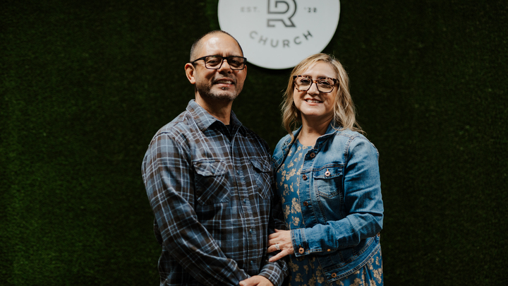 Logo for New Believers Group Hosted by Nick & Alicia