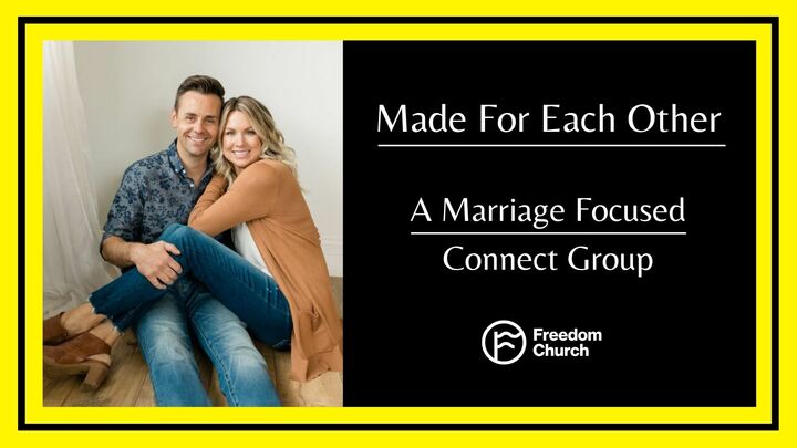 Logo for Made For Each Other | A Marriage Focused Connect Group