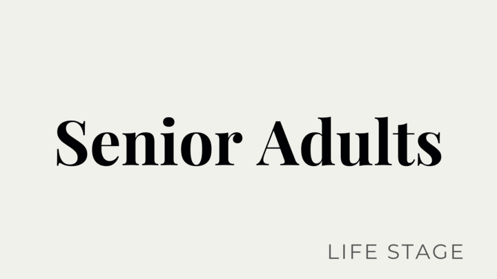 Logo for Senior Adults