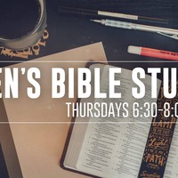 Logo for Deeper With God- Men's Bible Study