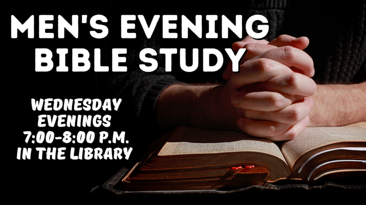 Logo for Men's Evening Bible Study