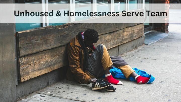 Logo for Unhoused & Homelessness Serve Team