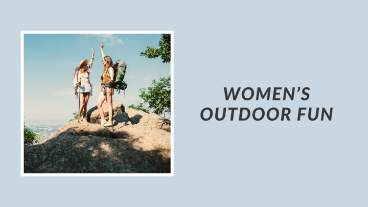 Logo for Women's Outdoor Fun Meet-up